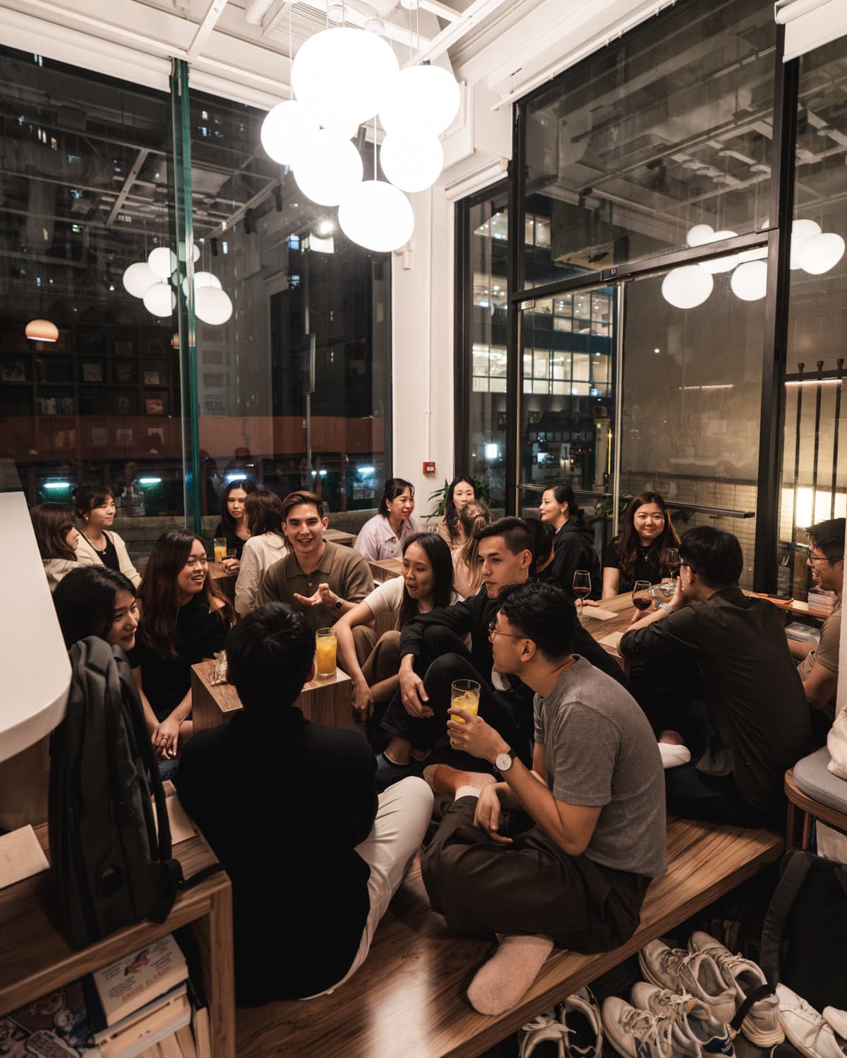 Young adults connecting at a House of Stewards gathering